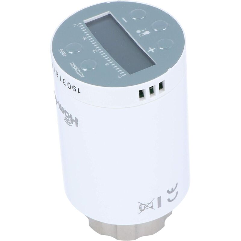 foto del prodotto valvola termostatica wifi 2,4 ghz, compatibile con google home e amazon alexa - hom-io