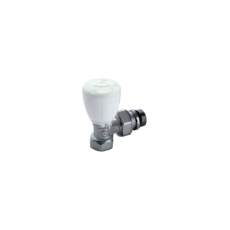foto del prodotto valvola termostatizzabile a squadra 1 2 tubo ferro giacomini r421x133