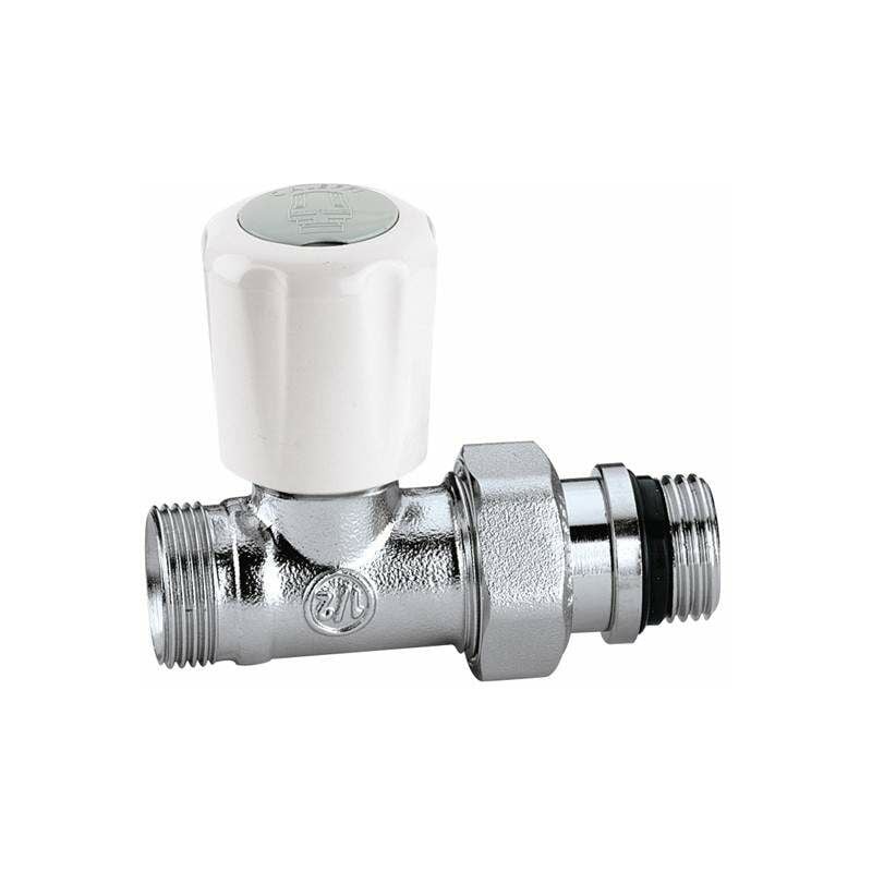 foto del prodotto valvola termostatizzabile con attacchi diritti caleffi 339 1 2 x 3 4 