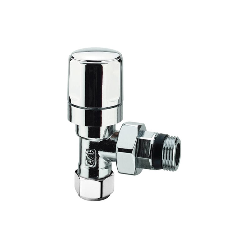 foto del prodotto valvola termostatizzabile cromata attacco squadro 1 2' valvola arteclima s.r.l.