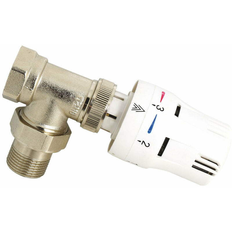 foto del prodotto valvola testina termostatica per termosifoni e termoarredo con attacco brixo