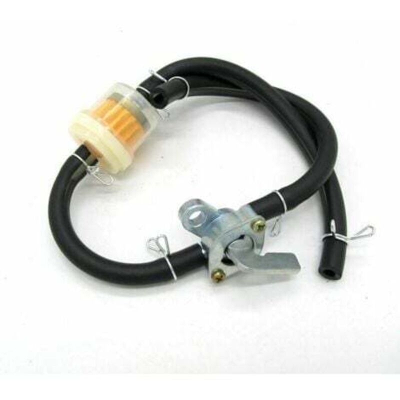 foto del prodotto valvola universale del carburante, interruttore del carburante, rubinetto del carburante, valvola del carburante per generatore, serbatoio del