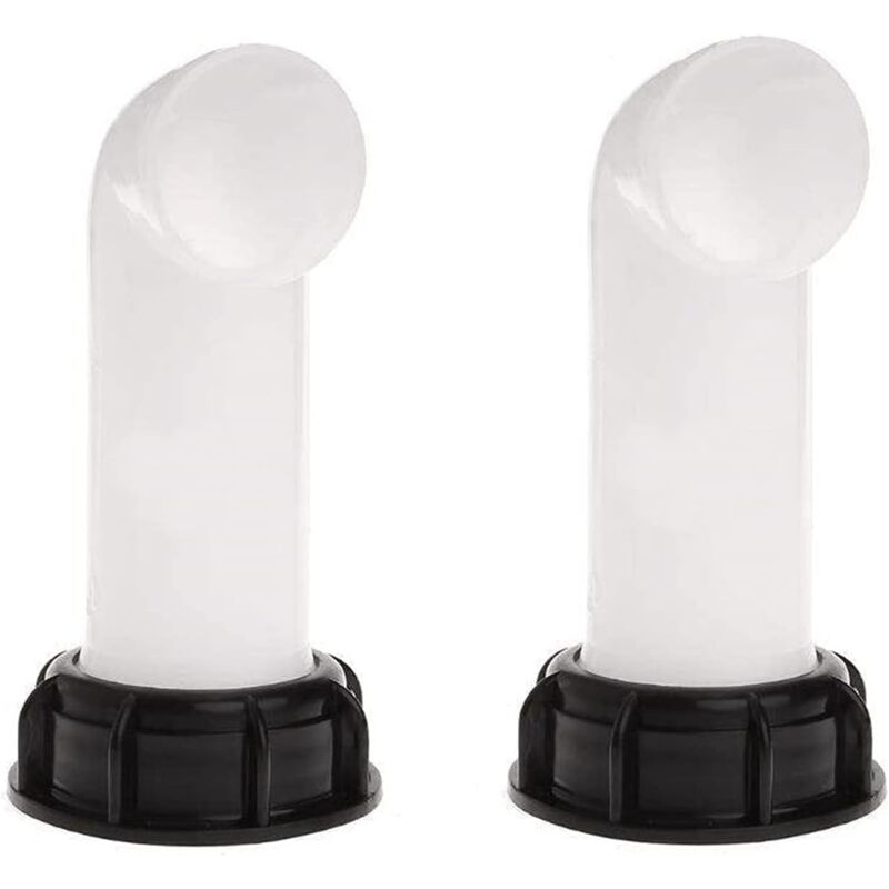 foto del prodotto valvole per ugello serbatoio acqua, valvola serbatoio acqua, adattatore serbatoio acqua ibc 60 mm, per serbatoio ibc non pi funzionante bianco 