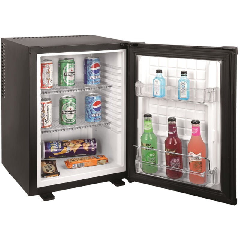 foto del prodotto vama mini frigo per hotel 30 litri minibar top nero