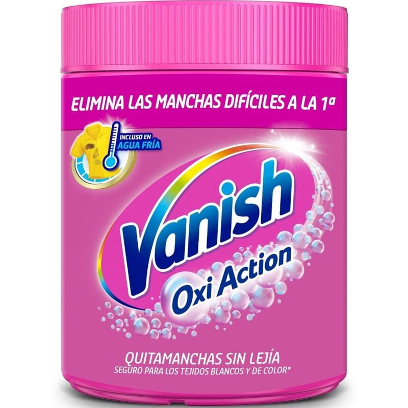 foto del prodotto vanish - oxi action smacchiatore senza candeggina per biancheria colorata 450 gr
