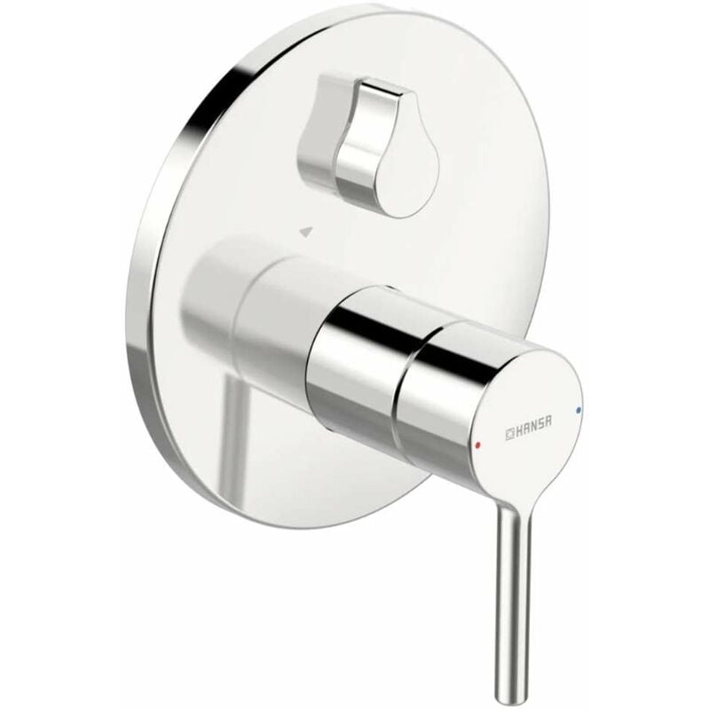 foto del prodotto vantis miscelatore ad incasso per vasca da bagno, cromo 82609067 hansa