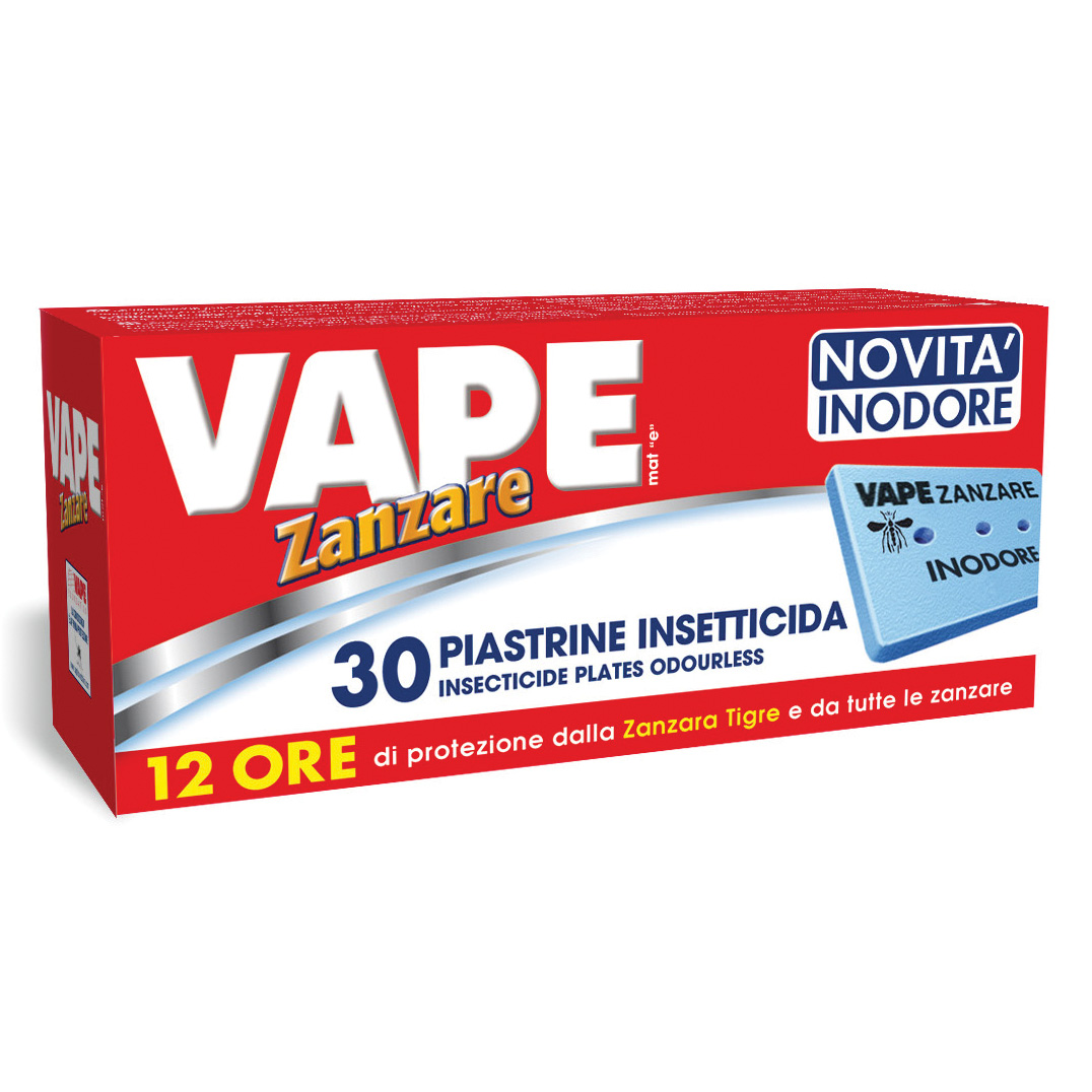 foto del prodotto vape - antizanzare anti- odore 30 piastrine insetticida