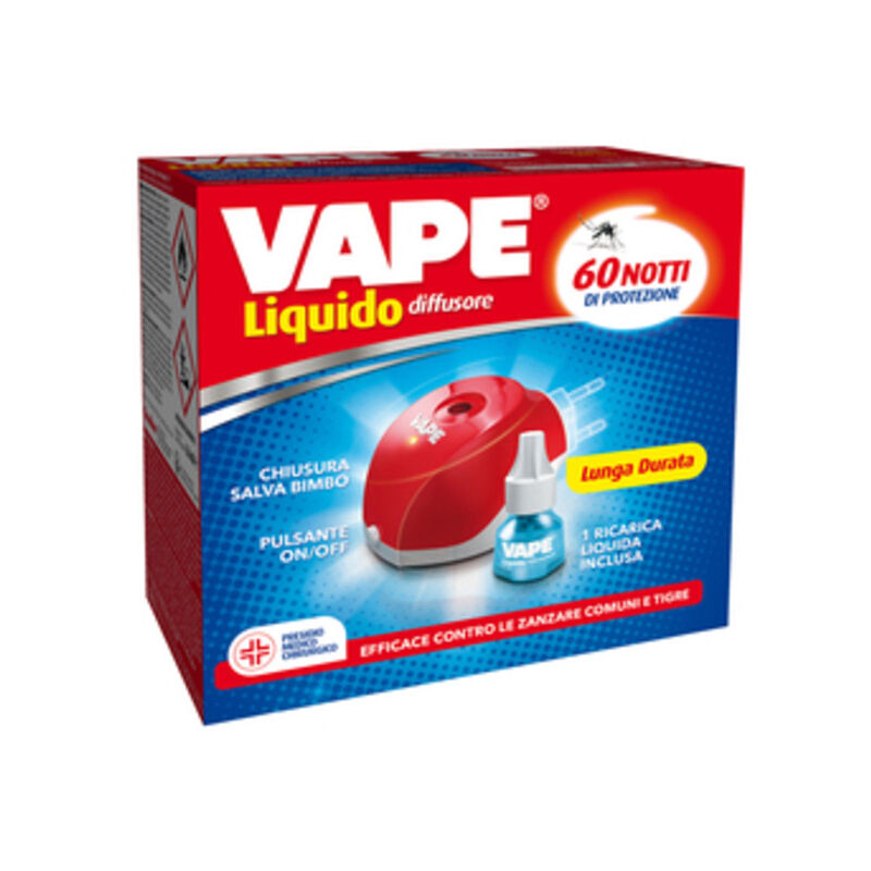 foto del prodotto vape magic elettroemanatore liquido 60 notti. prezzo per 1 pezzo.