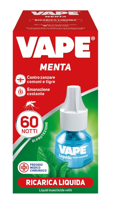 foto del prodotto vape menta ricarica liquida 480 ore 36 ml