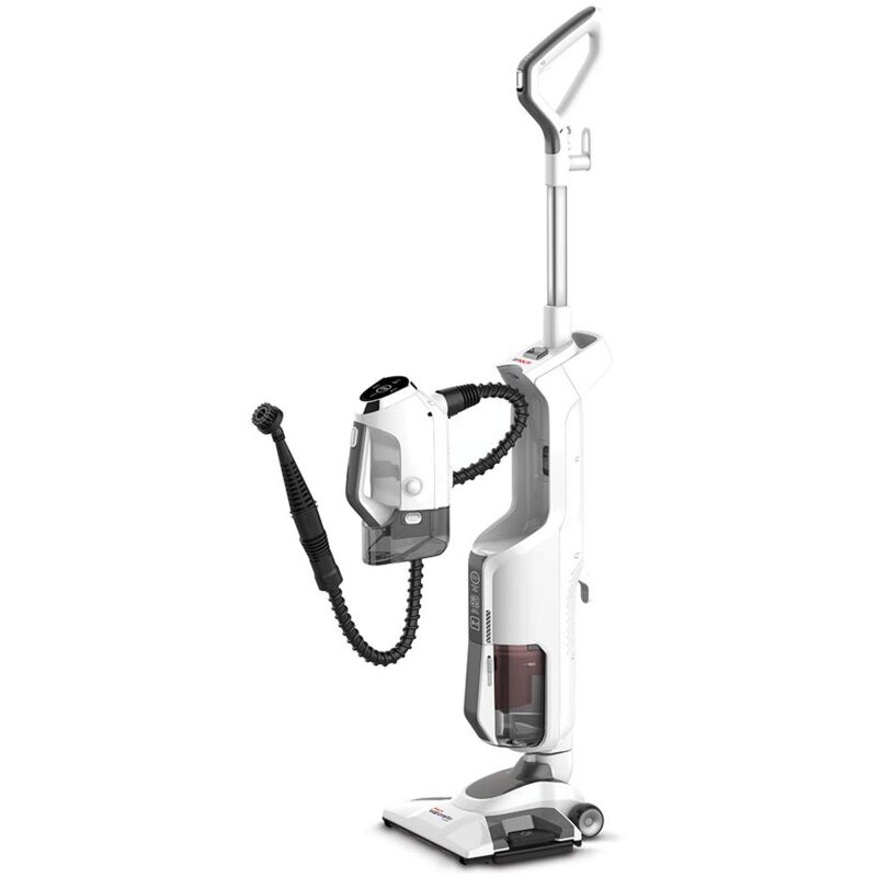 foto del prodotto vaporetto 3 clean, aspirapolvere lavapavimenti con pulitore a vapore portatile, 3 in 1, 12 accessori inclusi, riscaldamento in 30 secondi, potenza
