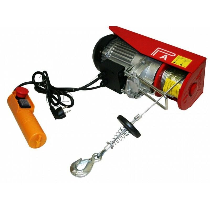 foto del prodotto var pa800m 800kg montacarichi elettrico montacarichi officina motore 230v 1300w cavo 12m carichi pesanti varan motors