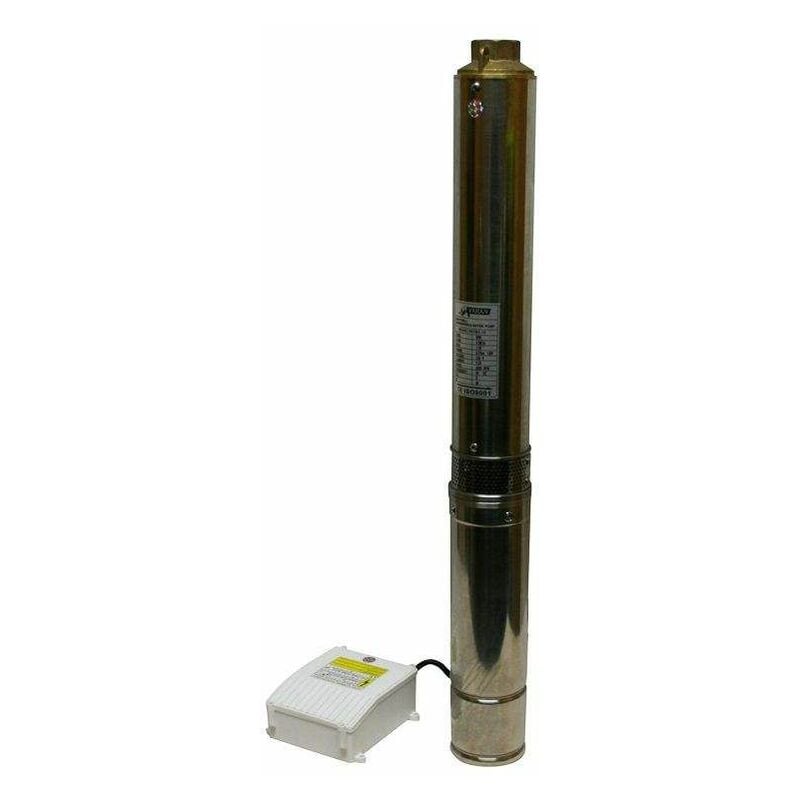 foto del prodotto varan motors - 4stm3-10 pompa dell'acqua sommergibile per pozzi profondi e trivellazione, 4 m /h - 80 m, 750w