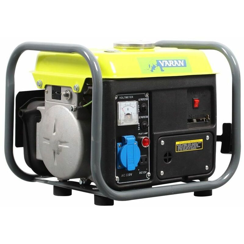 foto del prodotto varan motors 92508 2 generatore portatile a benzina da 750w, 1 x 230v, 1 x 12vdc