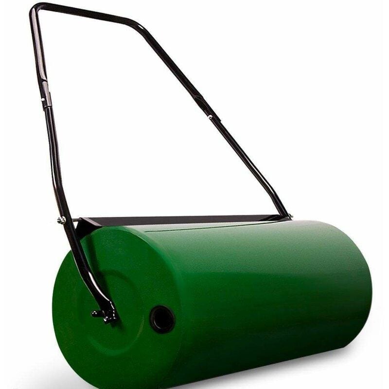 foto del prodotto varan motors grd rol rullo da giardino forte e resistente in acciaio 48l verde riempibile con acqua o sabbia