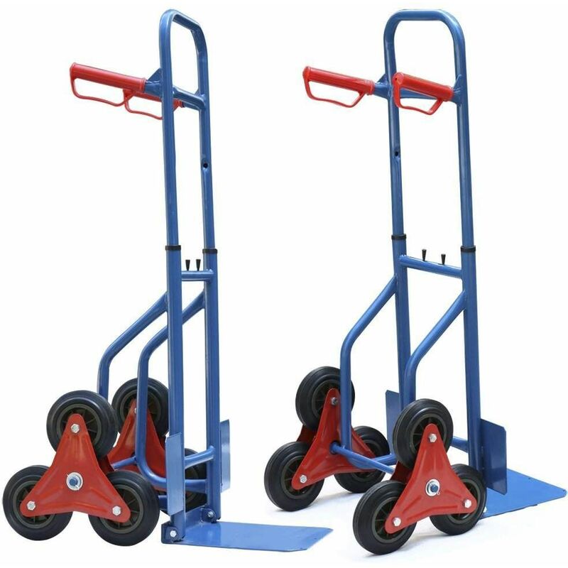 foto del prodotto varan motors ht1826 carrello manuale carrello portasacchi 200kg carrello a tre ruote carrello saliscale