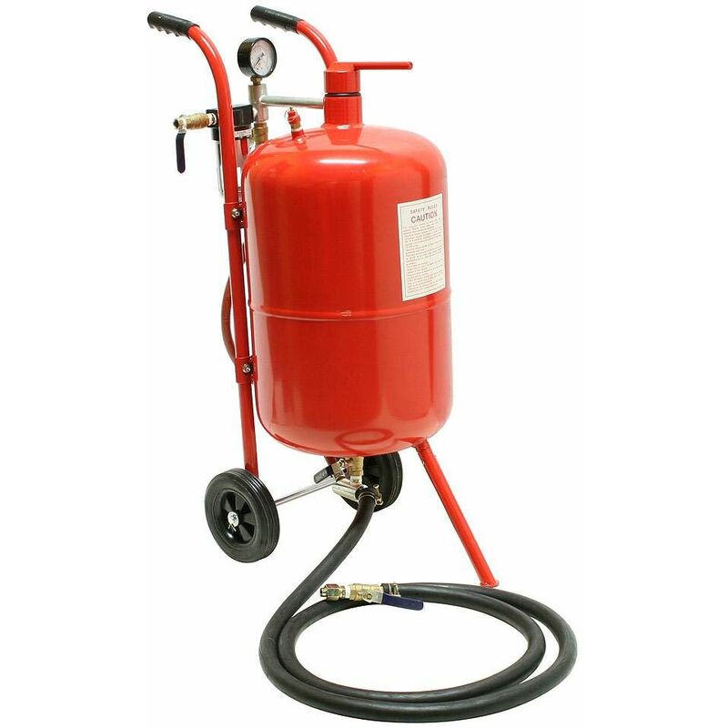 foto del prodotto varan motors nesb 02 2 sabbiatrice da 38 litri a perle, sabbiatrice portatile