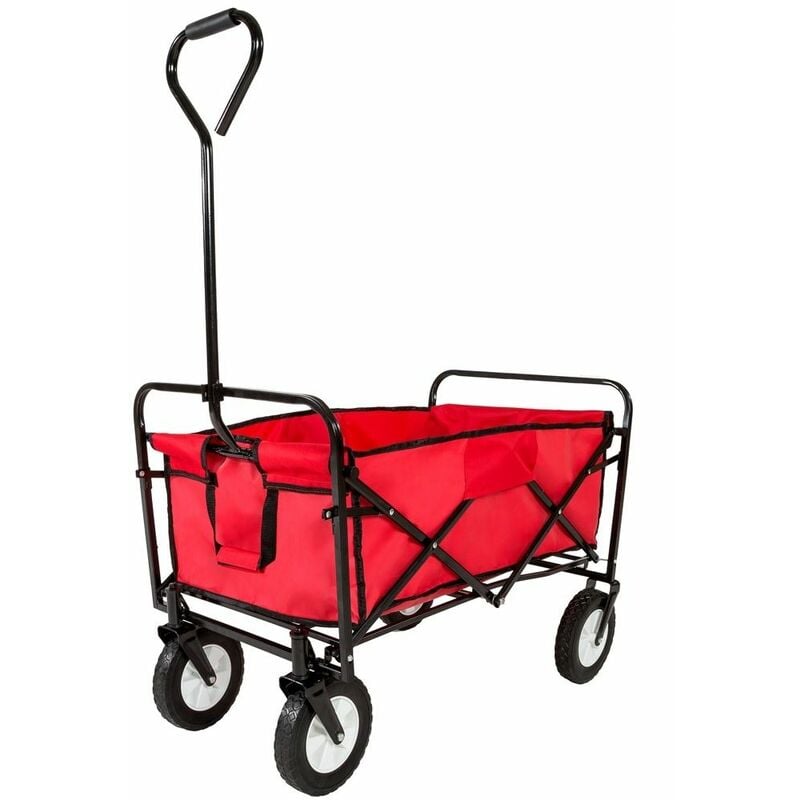 foto del prodotto varan motors tc0102 carrello di trasporto a mano pieghevole, 89 x 54 x 55cm, carico massimo 85kg