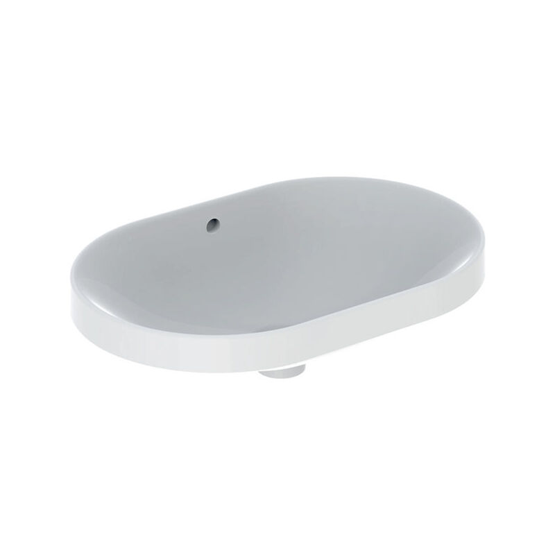 foto del prodotto variform lavabo encastrer elliptique, 600x400mm, sans geberit