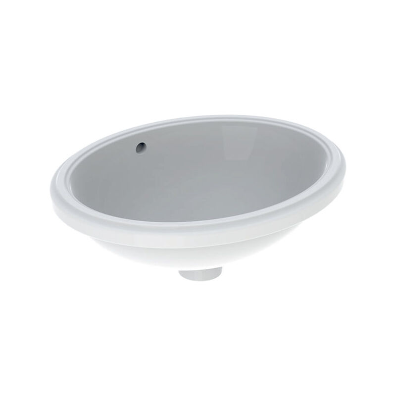 foto del prodotto variform lavabo à encastrer ovale, 420x330mm, sans trou - geberit