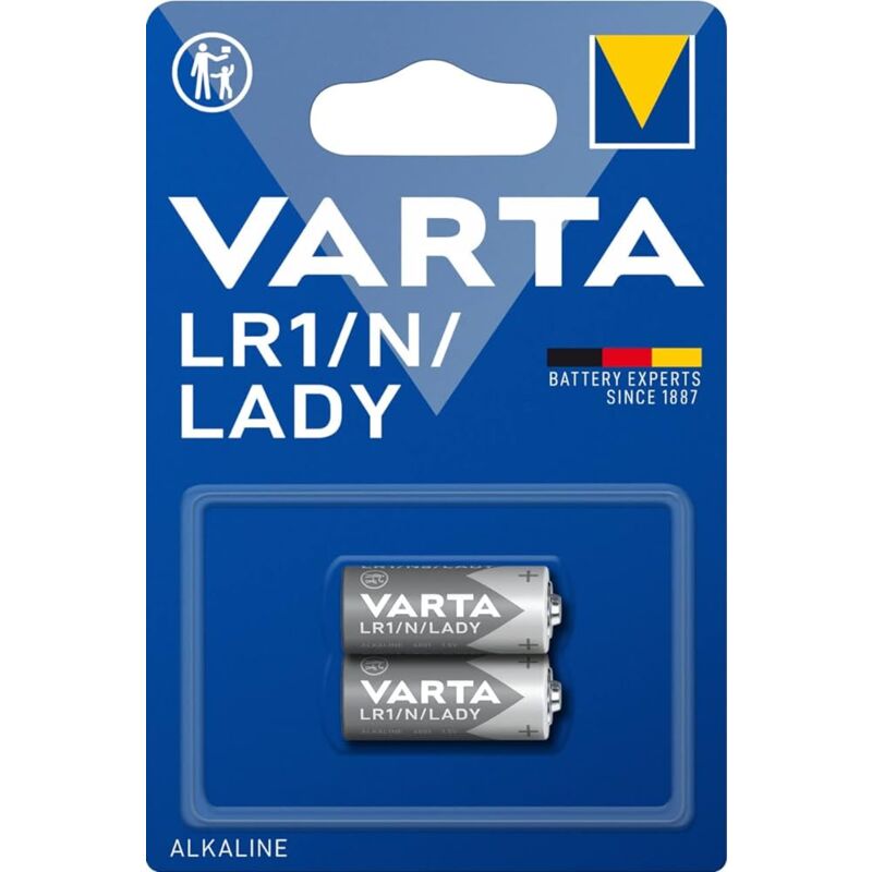 foto del prodotto varta 2 batterie lr1 lr01 mn9100 910a um 5 1,5 v b2