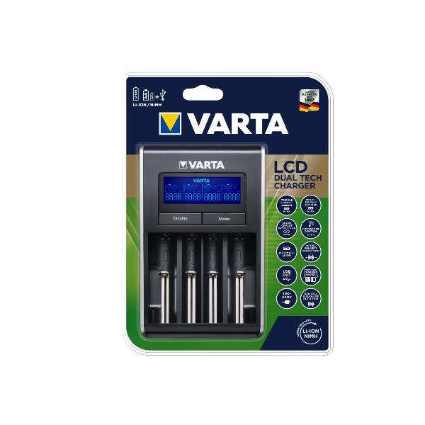 foto del prodotto varta 57676 101 401 carica batterie ac