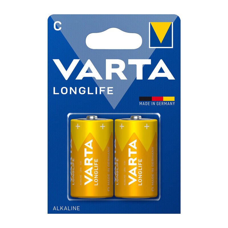 foto del prodotto varta batt longlife alcalina 1 2 torcia blister 2 pezzi