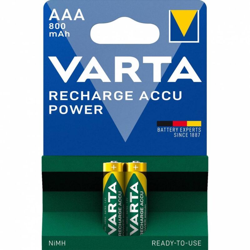 foto del prodotto varta batt ricaricabile ministilo 800mah blister 2 pezzi