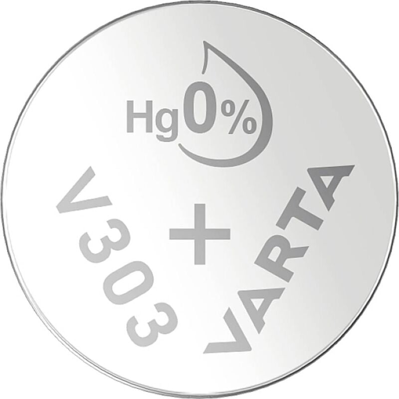 foto del prodotto varta batteria a bottone 303 1.55 v 1 pz. 160 mah ossido d argento silver coin v303 sr44 nabli 1