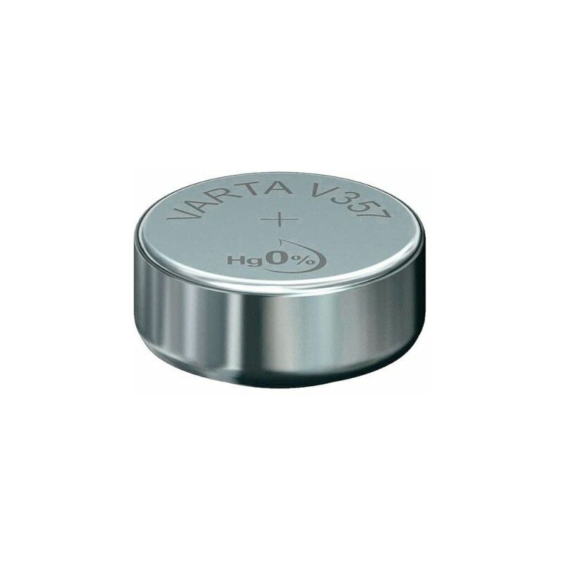 foto del prodotto varta batteria a bottone micro sr44 v357 argento 1,55 v blister 1 unit 11,6x5,4mm batteria a bottone micro argento sr4