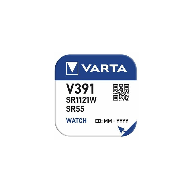 foto del prodotto varta batteria a bottone sr55 v391 42 mah blister 1 unit 11,6x5,4mm