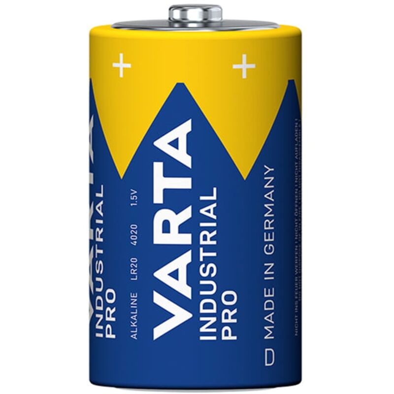 foto del prodotto varta batteria alcalina d lr20 r20 1,5 v industrial