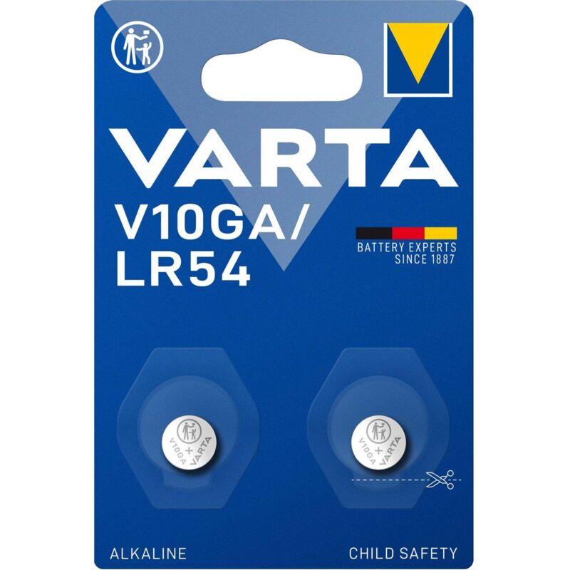 foto del prodotto varta batteria alcalina v10galr54 da 15 v confezione da 2 15063670 15063670 15063670 15063670 15063670