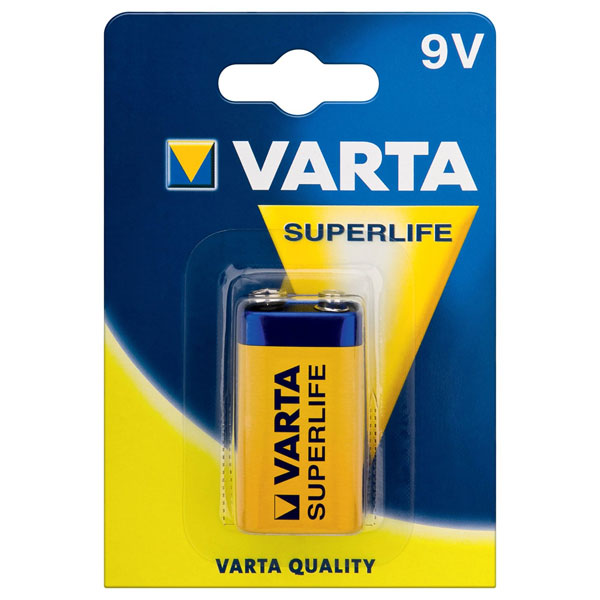 foto del prodotto varta superlife 9volt
