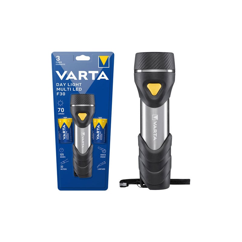 foto del prodotto varta torcia led daylight 2d c pile