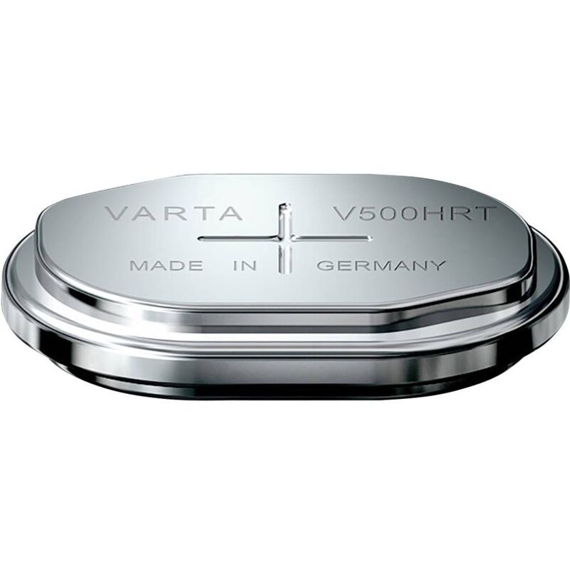 foto del prodotto varta v500hrt batteria ricaricabile a bottone 500h nimh 510 mah 1.2 v 1 pz.