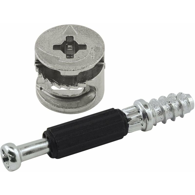 foto del prodotto vasalat vas146 hettich raccordo eccentrico per mobili rastex 15, materiale zinco pressofuso nichelato, contenuto pezzi, argento, ohne abdeckrand 50
