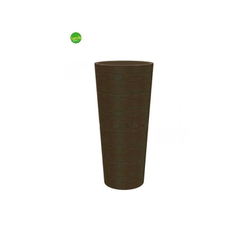 foto del prodotto vasar portavaso conico telcom cosy shabby brown 38,5cm h85cm 28l