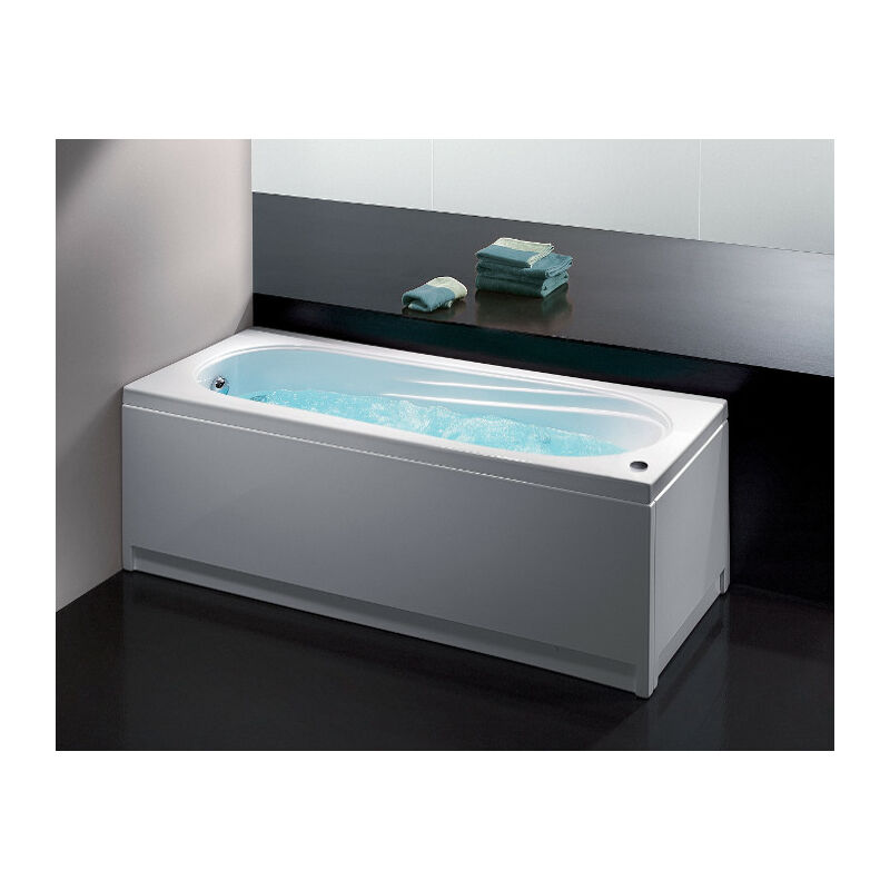 foto del prodotto vasca astor 160x70 rettangolare bianca di glass