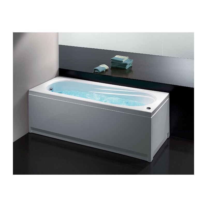 foto del prodotto vasca astor 170x70 rettangolare bianca di glass