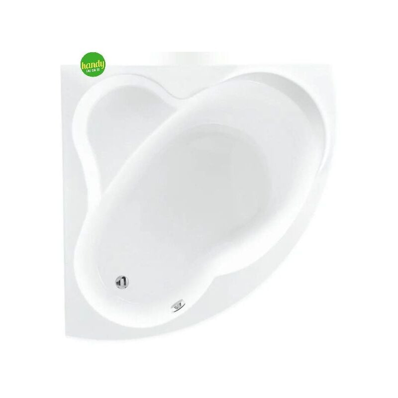foto del prodotto vasca da bagno con telaio e pannello modello una cm 135x135 novellini