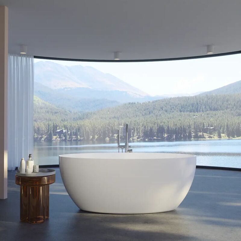 foto del prodotto vasca da bagno freestanding 170cm bianco lucido mod. leonor