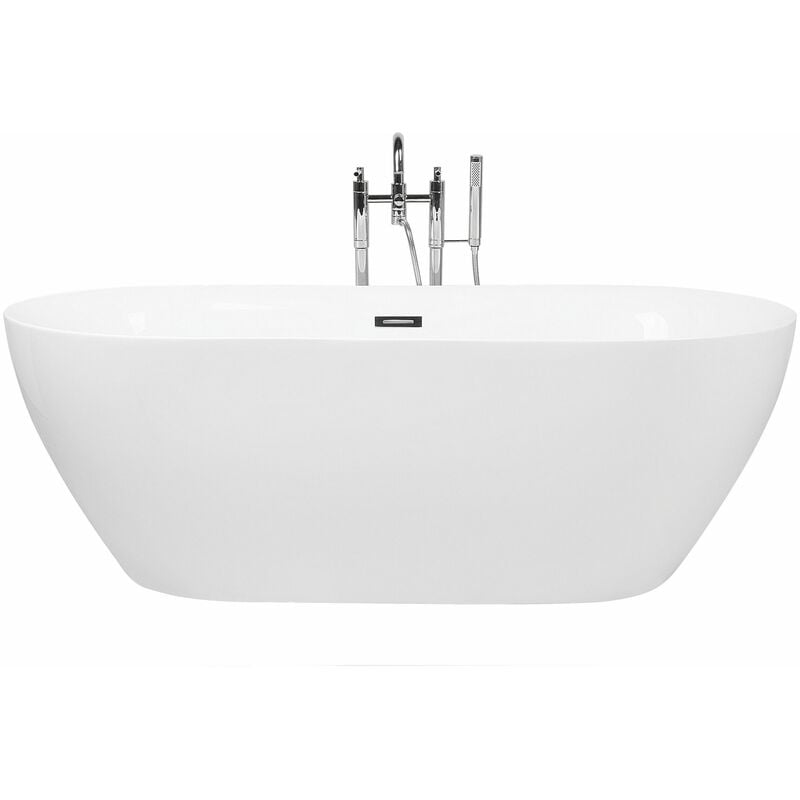 foto del prodotto vasca da bagno freestanding 180 cm in acrilico bianco carrera