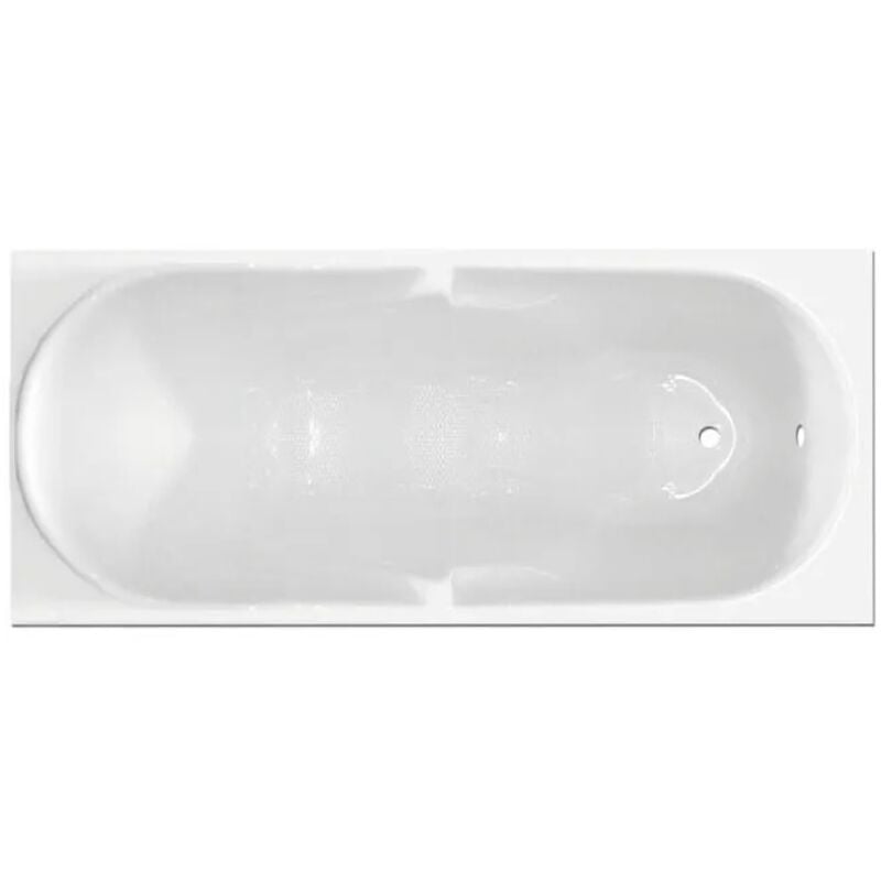 foto del prodotto vasca da bagno lis glass misure 160x70 colore bianco lucido