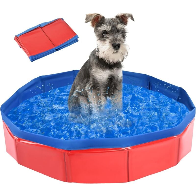foto del prodotto vasca da bagno per cani, piscina per cani, piscina per cani e gatti, piscina per animali domestici, piscina pieghevole per cani, piscina pieghevole