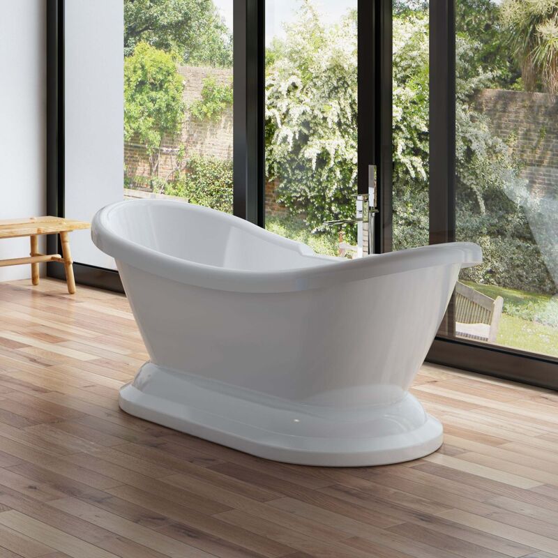 foto del prodotto vasca freestanding victoria 176 blanche bianco xxcm, by spalina