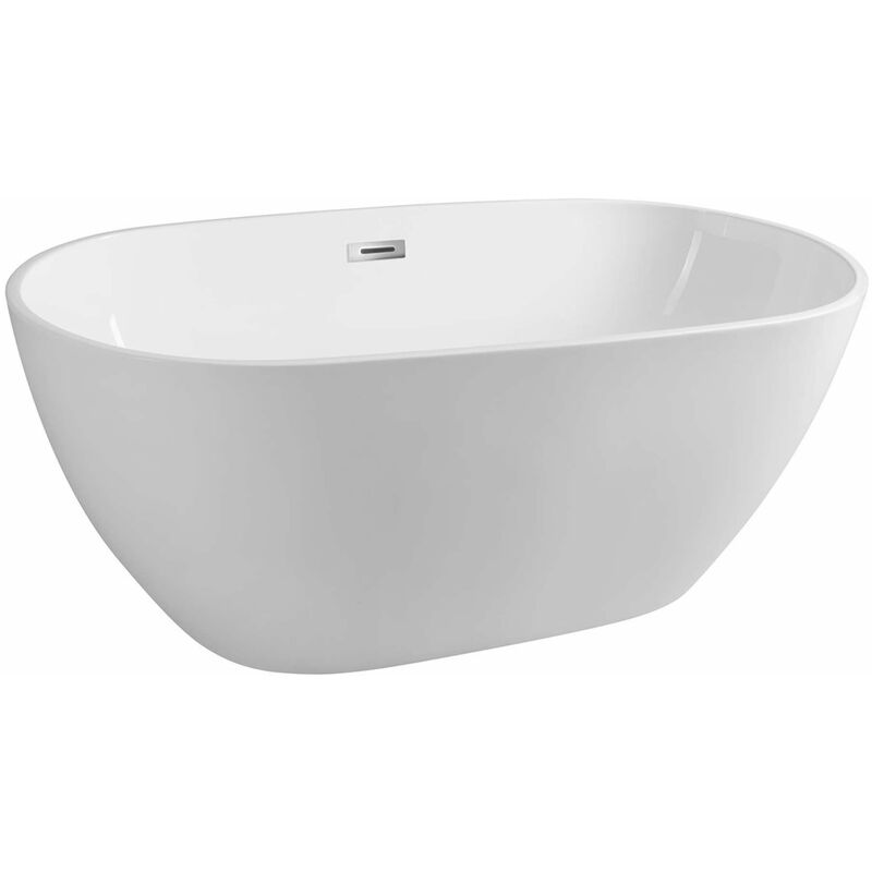 foto del prodotto vasche da bagno vasca da bagno freestanding 150x82 cm, bianco e1850 aqualine