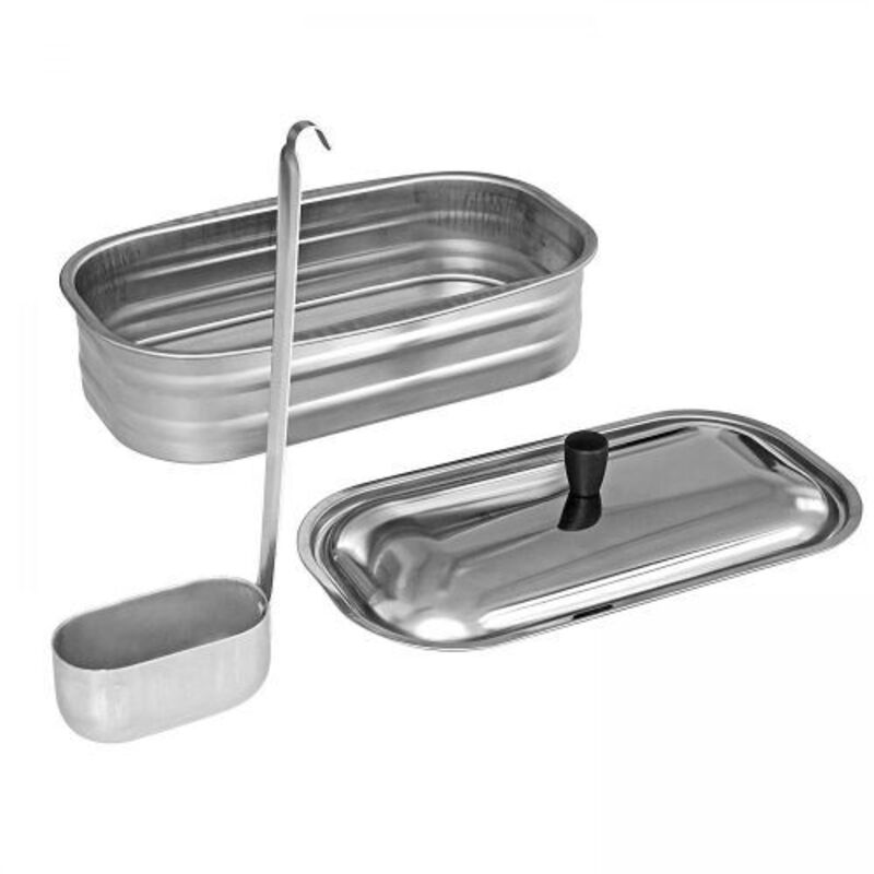 foto del prodotto vaschetta inox per cucina a legna dal zotto nordica 4,5 21142 