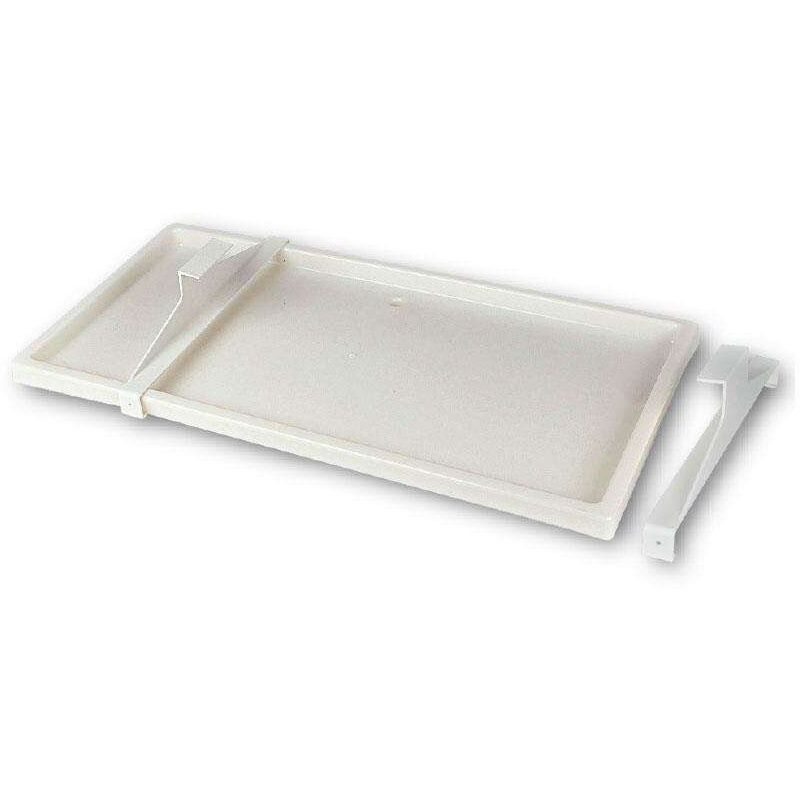 foto del prodotto vaschetta per condensa 940x420 mm in pvc plastica per condizionatori d aria e pompe di calore