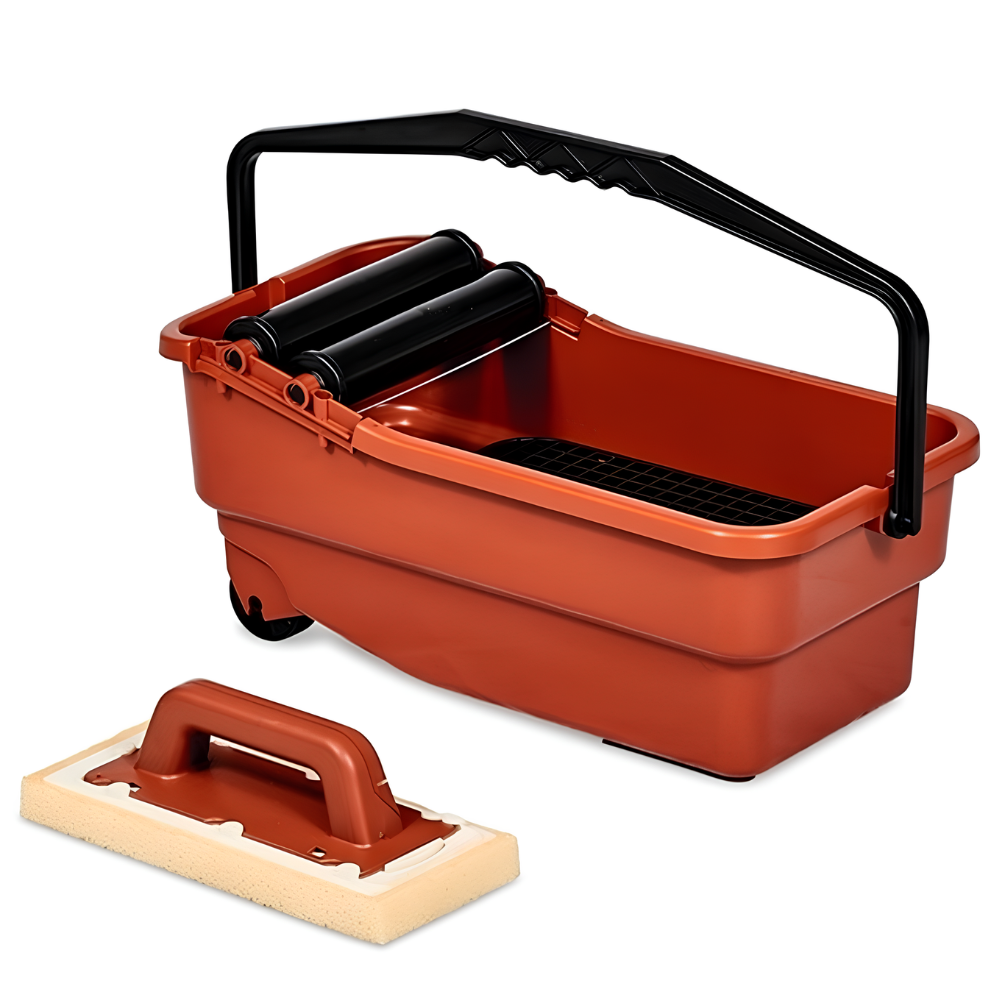 foto del prodotto vaschetta plastica rulli frattone spugna sweepex rimozione stuccatura