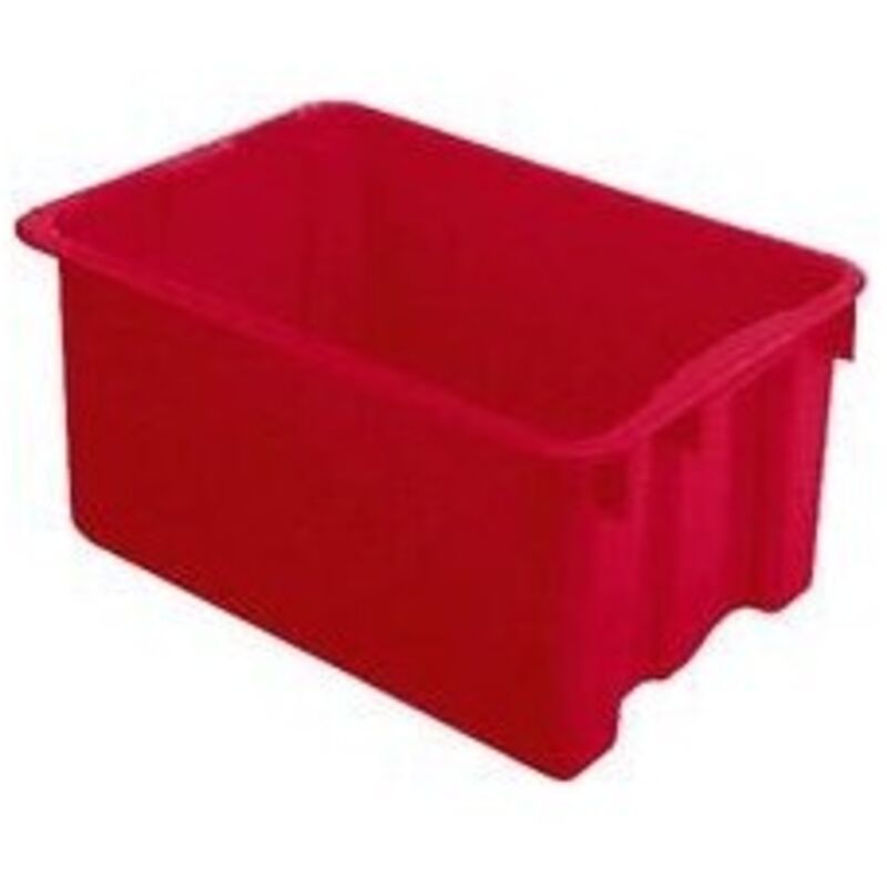 foto del prodotto vaschetta portaoggetti 45 l 600x400x250 mm rosso